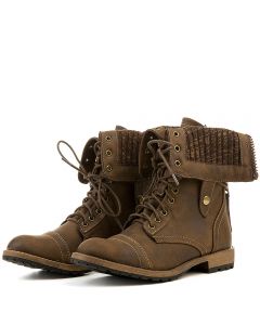 BAMBOO Cosmo 04 Lace Up Boots JPM COSMO 04XS BLKCRP Shiekh