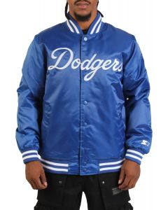 MLB Los Angeles Dodgers Satin Jacket  Dodger Blue