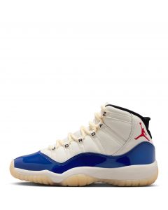 Grade-School Air Jordan 11 Retro "Rare Air Deep Royal Blue/Fire Red-Sail-Black