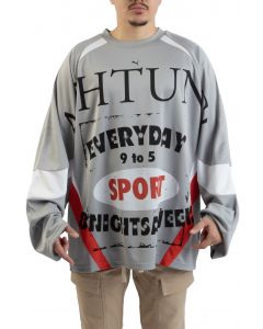 Nine To Five Longsleeve Jersey Gray Echo