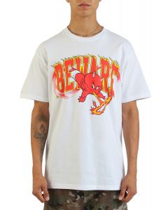 Hot Stuff Beware T-Shirt  White