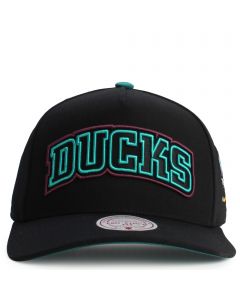 NHL Anaheim Ducks Class Act Pro Vintage A-frame Snapback   Black/Teal