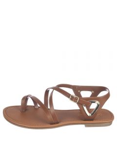 Valine-S Slingback Sandal Tan