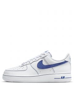 White/Deep Royal Blue