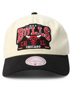 NBA Chicago Bulls Deadstock Fit Snapback  Off White/Black