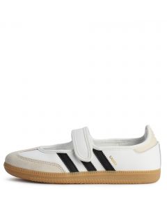Grade-School Samba Jane White/Black/Gum