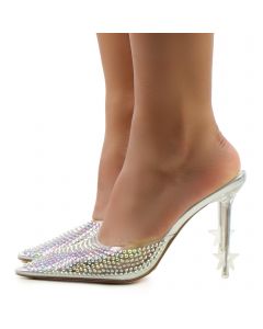 Stardom-1- Stiletto Star Heels Silver