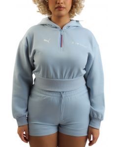 BMW M Motorsport ESS+ Half-Zip Hoodie Blue