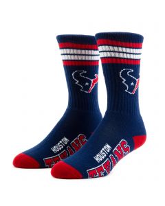 Houston Texans Socks Blue/White/Red