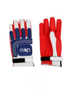 Vintage Racing Glove - Red, White and Blue Red, White and Blue