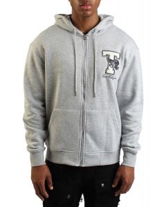 World Tour Champs Zip Up Hoodie  Heather Grey