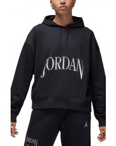 Brooklyn Fleece Pullover Hoodie Black/Sail