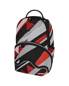 Shredded Arctic Backpack Black/White/Red