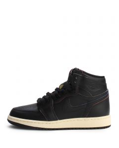 Grade-School Air Jordan 1 Retro High OG Self-Expression Black/Black-Muslin