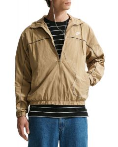 Club Hooded Jacket Parachute Beige/Lt Khaki/Black/White