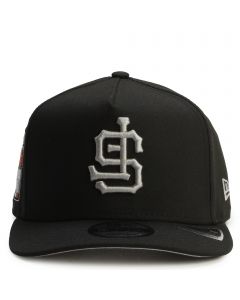 MLB San Francisco 950AF Pre-Curved Snapback  Black/Gray