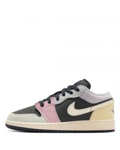Grade-School Air Jordan 1 Low SE Anthracite/Sail-Muslin-Iris Whisper