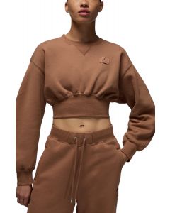 Cropped Sweatshirt Archaeo Brown
