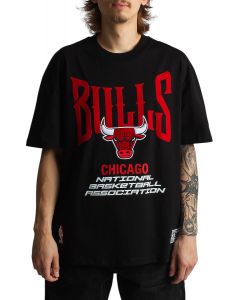 NBA Bulls City Tour 2.0 T-Shirt Black