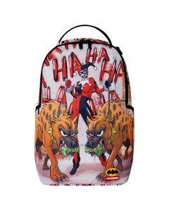 Harley Quinn With Hyenas DLXR Backpack Multi Color