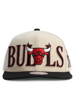 NBA Chicago Bulls Across the Board Snapback Cream