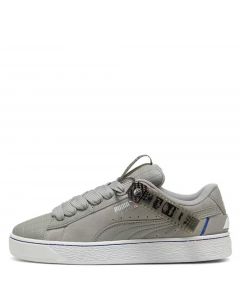 F1 Suede XL 75 Years Hero Matte Silver-Vivid Blue