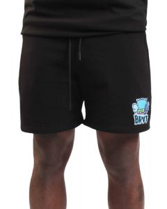 HUDSON Vert Logo Nylon Short 423-BLKBLU - Shiekh