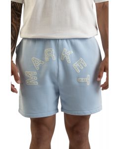 Starry Arc Fleece Short Ice Blue