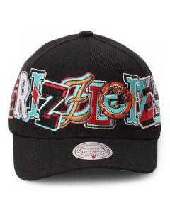 NBA Memphis Grizzlies Hyper Type Pro Crown Snapback  Black