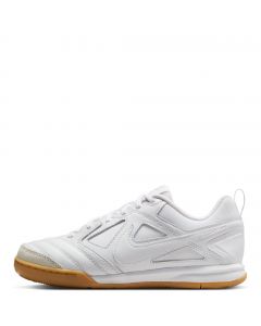 Grade-School Gato White/White-Gum Light Brown-White