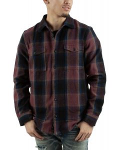 Oversized Heavyhitter Flannel Button Down Catawba Purple