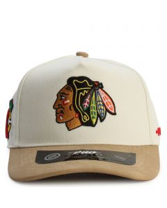 NHL Chicago Blackhawks Signature Suede  Pro Pinch Strapback Egg