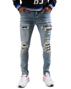 Paisley Ripped Jean Vintage Blue