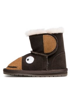 Emu Australia Infant Monkey Tail Walker Boot Chocolate