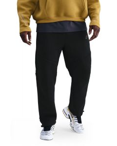 Tech Open-Hem Fleece Pants Black