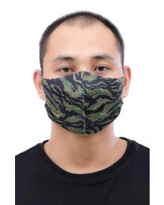 Tiger Camo Face Mask Camo