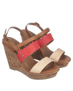 Loren-S Wedges Pink/Rose