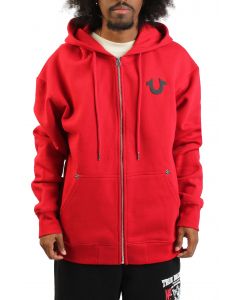 World Tour Zip-Up Hoodie  Trv Red