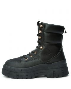 Kate-1 Combat Bootie Black
