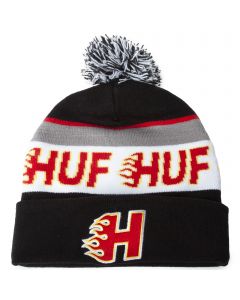 Enforcer Pom Beanie Black