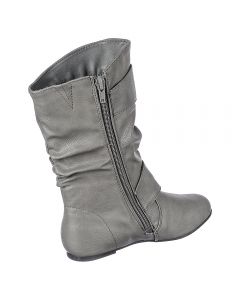 (PS) Kali-11 Flat Boots Grey