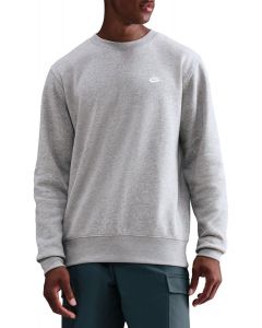 Sportswear Club Fleece Crew-Neck Sweatshirt Dk Grey Heather/Sail