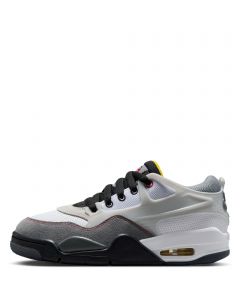 White/Fire Red-Black/Smoke Grey