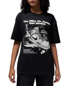 Oversized Graphic T-Shirt BLACK