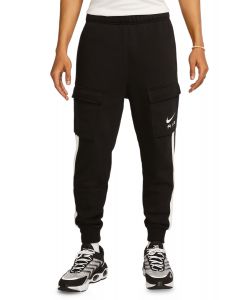 Nike Men's Sportswear Club Fleece Cargo Sweatpants Black Size XL Cd3129 010  for sale online