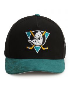 NHL Anaheim Ducks Flowers Pro Crown Snapback  Black