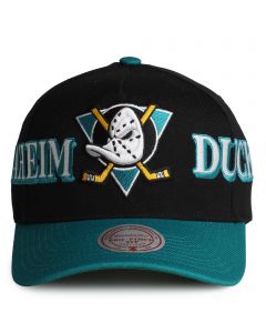 NHL Anaheim Ducks Pro Pinch Hat  Black/Teal