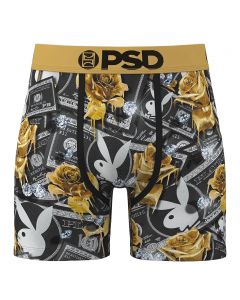 Playboy 100 Roses Boxer Brief  Multi Color