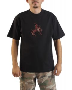 Skate Flame T-Shirt Black