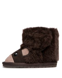 Emu Australia Infant Bear Walker Boot Chocolate